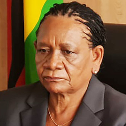 MINISTER, HON.  Dr. EVELYN NDLOVU M.P.